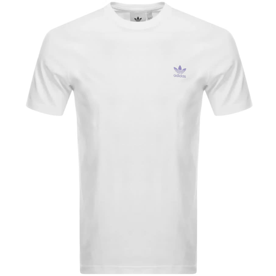 Alternative Image for Productadidas Originals Essential T Shirt White1